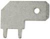 Klauke 2035 Blade connector PCB-SMD Connector width: 6.3 mm Connector thickness: 0.8 mm 90 ° Not insulated Metal 1 pc(s)