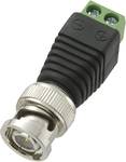 BNC connector Plug, straight 50 Ω Conrad Components LT-BNC-DC 1 pc(s)