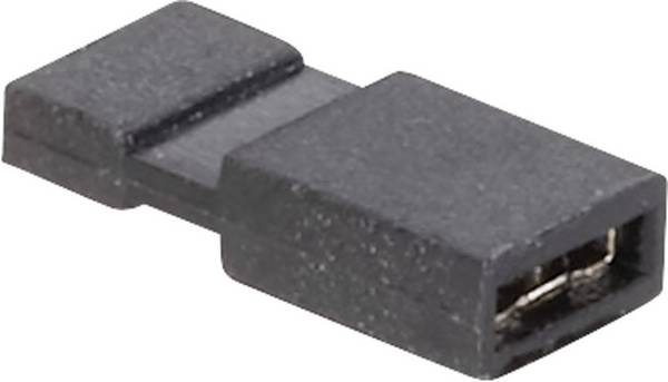 Shorting jumper Contact spacing: 1.27 mm Pins per row:2 Fischer Elektronik CAB 15 G S Content: 1 pc(s)