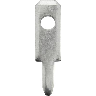 Vogt Verbindungstechnik 378008,68 Blade connector Connector width: 2.8 mm Connector thickness: 0.8 mm 180 ° Not insulate