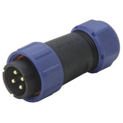   Weipu  SP2110 / P 4 I  Bullet connector  Plug, straight  Total number of pins: 4  Series (round connectors): SP21    1