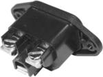 Cold device mounted connector