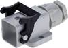 Amphenol C146 10N003 500 4 Socket enclosure + threaded connector piece, + screws, 1x cable exit 1 pc(s)