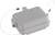 A grey rectangular protective enclosure with side cable entry and securing loop, designed for outdoor use.