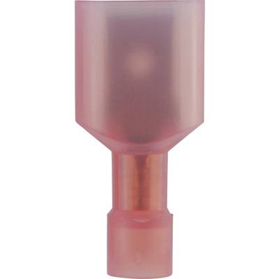 A pink adapter with an extended top section and a narrow lower end, potentially part of a larger device or tool.