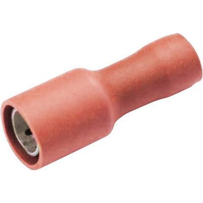 Vogt Verbindungstechnik 3915S Bullet receptacle  0.50 mm² 1 mm² Pin diameter: 4 mm Insulated Red 1 pc(s) 