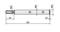 Technical drawing of a cylindrical object with multiple diameters and holes, overall dimension 33.2 mm, various diameters marked.