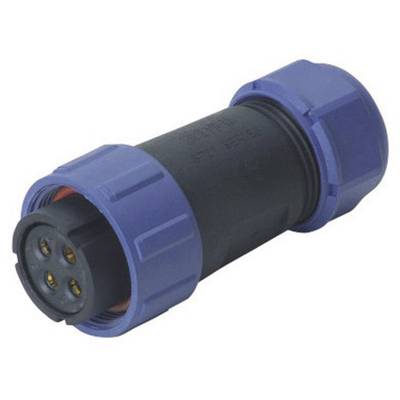   Weipu  SP2110 / S 5 II  Bullet connector  Socket, straight  Total number of pins: 5  Series (round connectors): SP21  