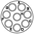 The image depicts a circular diagram with nine small circles arranged symmetrically around a central, larger circle.