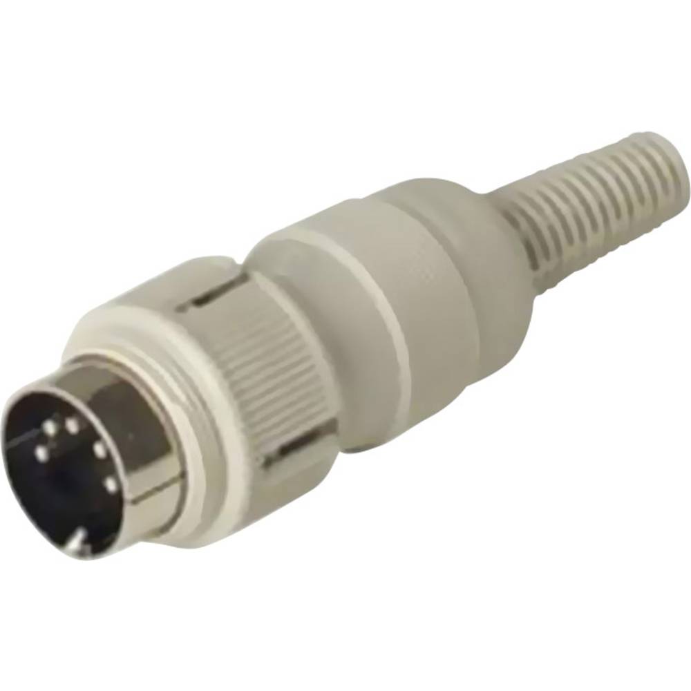 Hirschmann 930 304-517-1 DIN connector Plug, straight Number of pins (num): 3 Grey 1 pc(s)