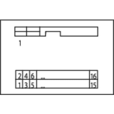 Buy WAGO 289-613 Interface Module for Flat band cable plug Content: 1 ...