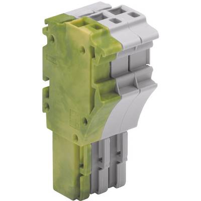 WAGO 2022-103/000-037 1 Conductor Clip Connector Series 2022 Grey, Green, Yellow