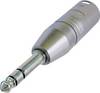 Neutrik NA3MP XLR adapter XLR plug - Jack plug 6.35 mm Stereo 1 pc(s)