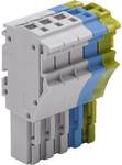 WAGO 2022-105/000-038 1 Conductor Clip Connector Series 2022 Green, Yellow, Blue, Grey