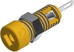 SKS Hirschmann CO MBI 1 Mini jack socket Socket, vertical vertical Pin diameter: 2 mm Yellow 1 pc(s)