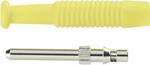 SKS Hirschmann CO MST 3 Mini jack plug Plug, straight Pin diameter: 2 mm Yellow 1 pc(s)