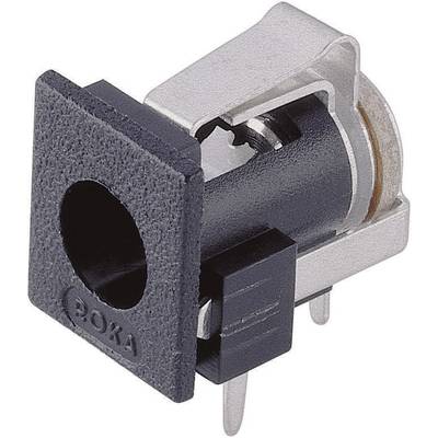 Conrad Components Low power connector Socket, horizontal mount 6.6 mm 1.95 mm 1 pc(s)
