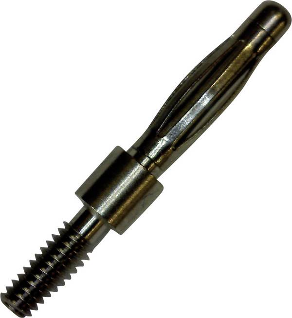 Schnepp EFK 2000 Banana plug Plug, vertical mount Pin diameter: 2 mm Silver 1 pc(s)