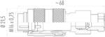 Binder 09-0125-25-07 Series 723 Miniature Circular Connector Nominal current (details): 5 A Pins: 7