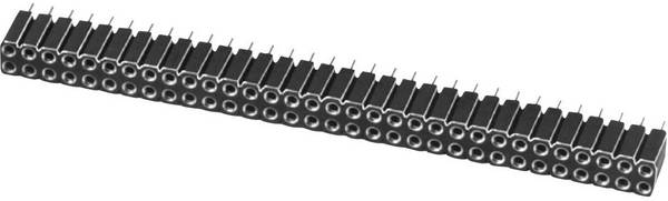 W & P Products 605-008-1-2-00 Socket Connector Pins: 2 x 4 Nominal current (details): 1 A