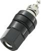 TRU COMPONENTS Pole terminal Black 30 A 1 pc(s)