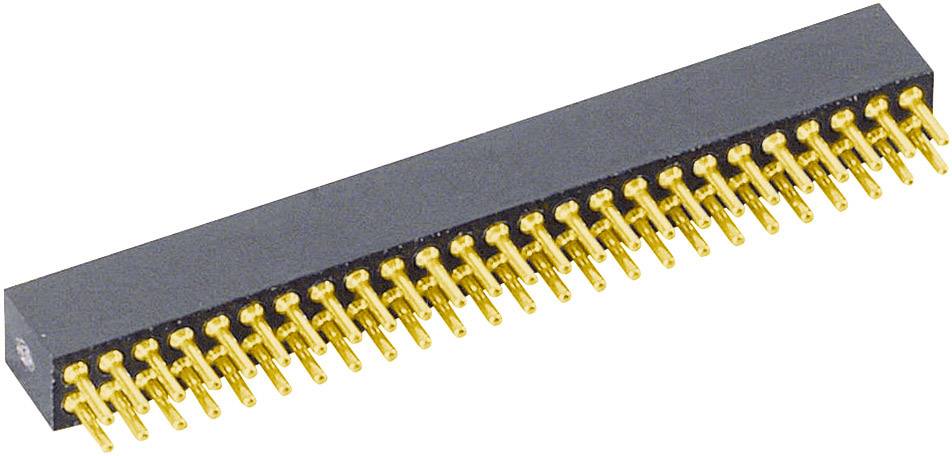 TRU COMPONENTS SIL socket (standard) No. of rows: 2 Pins per row: 10 1580893 1 pc(s)