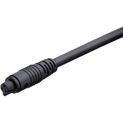 A black, elongated metal shaft with ventilation slots on the left side. The object has a cylindrical shape.