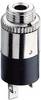 Lumberg KLB 13 2.5 mm audio jack Socket, vertical vertical Number of pins: 3 Stereo Black 1 pc(s)
