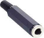 Lumberg KLK 3 6.35 mm audio jack Socket, straight Number of pins (num): 3 Stereo Black 1 pc(s)