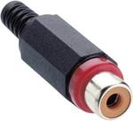Lumberg XKTO 1-RD RCA connector Socket, straight Number of pins (num): 2 Red 1 pc(s)