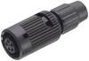 binder 99-0996-100-05 Series 710 Sub Miniature Circular Connector Nominal current (details): 3 A