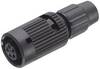 binder 99-9480-100-08 Series 620 Sub Miniature Circular Connector Nominal current (details): 1 A