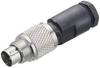 binder 99-0409-00-04-20 Bullet connector Plug, straight Total number of pins: 4 Series (round connectors): 712 1 pc(s)