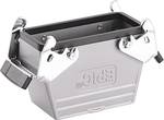 Coupling housing, straight cable entry, 2 cross brackets, Low Profile Series H-B 10