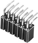 W & P Products 154-006-2-50-00 Precision Socket Connector Pins: 2 x 3 mm Nominal current (details): 3 A