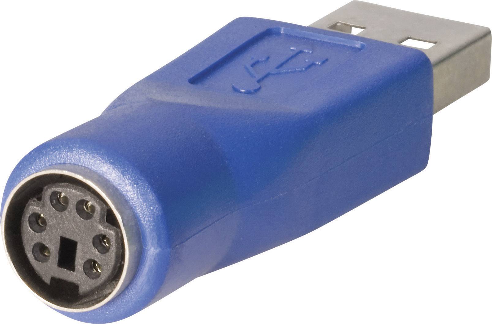 USB A connector 2.0 Mini DIN socket Adapter TRU COMPONENTS Content 1