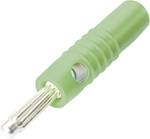 Schnepp S 4004 S Banana plug Plug, straight Pin diameter: 4 mm Green 1 pc(s)