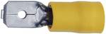 Klauke 8503B Blade terminal Connector width: 4.8 mm Connector thickness: 0.8 mm 180 ° Partially insulated Yellow 1 pc(s)