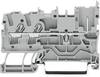 WAGO 2022-1301 Base terminal 5.20 mm Pull spring Configuration: L Grey 1 pc(s)