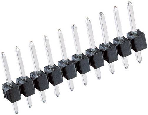 TRU COMPONENTS Pin strip (standard) No. of rows: 1 Pins per row: 50 TC-2521025 100 pc(s)