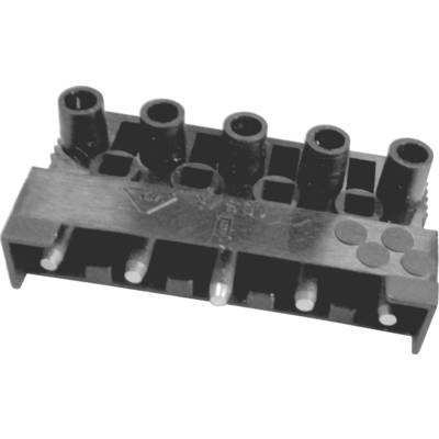 Adels-Contact 12291 163 ST/5 DS Connector clip flexible: -2.5 mm² fixed: -2.5 mm² Number of pins (num): 5 1 pc(s) Black 