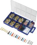 Female spade connectors assortment 260 parts (uninsulated)