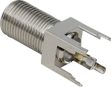 Image of BKL Electronic 0403059 F socket PCB mountable Connections: F socket 1 pc(s)