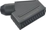 BKL Electronic 0903014 SCART connector Socket, right angle Number of pins (num): 21 Black 1 pc(s)