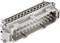 Connector with 24 pins, rectangular shape, grey housing, used in electronic devices for multiple connections.
