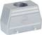 Metal enclosure with two side screws on the underside and a round threaded hole on top. Suitable for industrial applications.