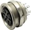 Amphenol T 3363 000 Bullet connector Socket, built-in Total number of pins: 5 Series (round connectors): C091 1 pc(s)