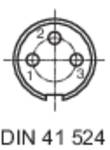 Round connector C091/B