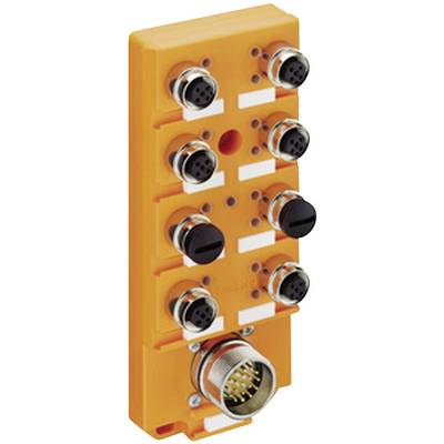 Lumberg Automation ASBSV 8/LED 5 11138 Sensor & actuator box (passive) M12 splitter + steel thread 1 pc(s) 