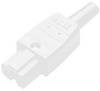 Martin Kaiser 789/ws/C Hot wire connector 789 Socket, straight Total number of pins: 2 + PE 10 A White 1 pc(s)